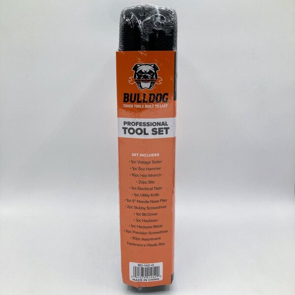 Bulldog 142-Piece Professional Household Tool Set w/ Case Durable Portable - Picture 3 of 4